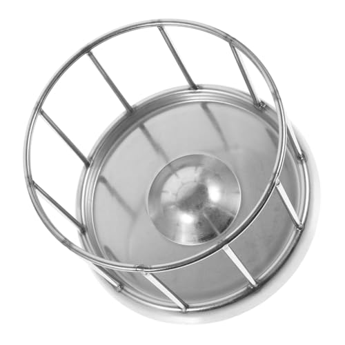 Toyvian Edelstahl Futter Wasserschale für Schildkröten und Reptilien Langlebiger Futternapf mit Praktischem Design Sicherer Trink Futterspender für Terrarien und Haustierhaltung von Toyvian