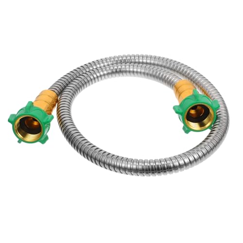 Toyvian Edelstahl Gartenschlauch Verbindungsrohr Robust und Langlebig Installieren Kompatibel mit Gartenbewässerung und Waschmaschinen Wasserzulauf Vielseitig Einsetzbar für Effektive Toyvian Edelstahl Gartenschlauch Verbindungsrohr Robust und Langlebig Installieren Kompatibel mit Gartenbewässerung und Waschmaschinen Wasserzulauf Vielseitig Einsetzbar für Effektive von Toyvian
