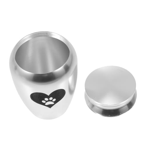 Toyvian Edelstahl Haustierurnen Mini Aschebehälter Haustier Gedenkurne Korrosionsbeständig Glänzend Erinnerungsurne für Hunde Katzen Verstorbenen Andenken Toyvian Edelstahl Haustierurnen Mini Aschebehälter Haustier Gedenkurne Korrosionsbeständig Glänzend Erinnerungsurne für Hunde Katzen Verstorbenen Andenken von Toyvian