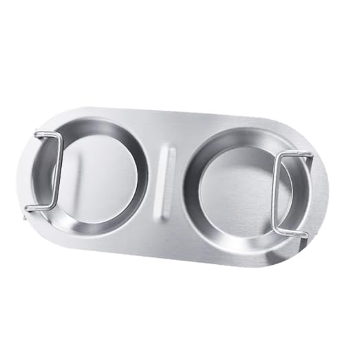 Toyvian Edelstahl Löffelhalter Küchenutensilien Halter Praktischer Löffel Schöpfkellenhalter für Täglichen Gebrauch Kompakt Leicht zu Reinigen für Esstisch und Restaurant von Toyvian