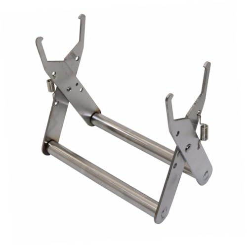 Toyvian Edelstahl Rahmenhalter Imker Werkzeug Beutenrahmen Griff Lifter Bienenzucht Ausrüstung Langlebig Stichschutz Robust für Imker Anfänger von Toyvian
