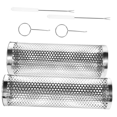 Toyvian Edelstahl Rundes Bbq Grillgitter Set Teiliges Outdoor Grillkorb Mit Rollfunktion Stapelbar Leicht Langlebig Für Camping Picknick Und Smoker Tube Anwendung Toyvian Edelstahl Rundes Bbq Grillgitter Set Teiliges Outdoor Grillkorb Mit Rollfunktion Stapelbar Leicht Langlebig Für Camping Picknick Und Smoker Tube Anwendung von Toyvian