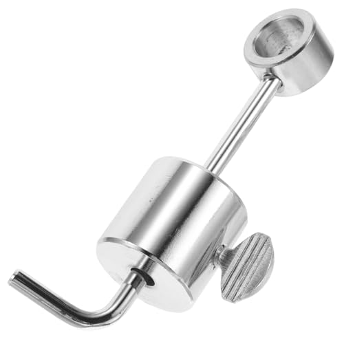 Toyvian Edelstahl Spießgewicht Grillzubehör Robust Strapazierfähig Spießhalterung Rotisserie Zubehör für Holzkohlegrill Outdoor Camping Bbq Zubehör von Toyvian