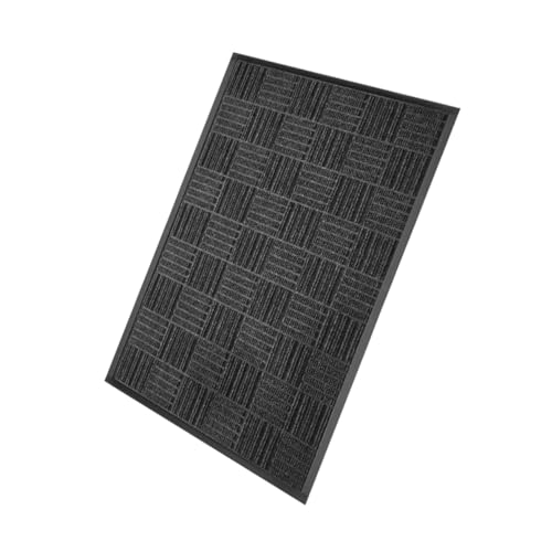 Toyvian Eingangstürmatte rutschfeste Vordertürmatte Robustem Waschbar Und Langlebig Für Wohnzimmer Und Eingangsbereiche Sorgt Für Sauberkeit von Toyvian