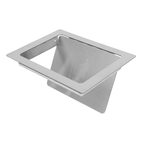 Toyvian Eingebettete Integrierte Müllschluckerabdeckung Integrierte Mülleimerabdeckung Klappdeckel Mülleimerabdeckung Arbeitsplatte Eingebetteter Abfalldeckel Edelstahl Eingebetteter Toyvian Eingebettete Integrierte Müllschluckerabdeckung Integrierte Mülleimerabdeckung Klappdeckel Mülleimerabdeckung Arbeitsplatte Eingebetteter Abfalldeckel Edelstahl Eingebetteter von Toyvian