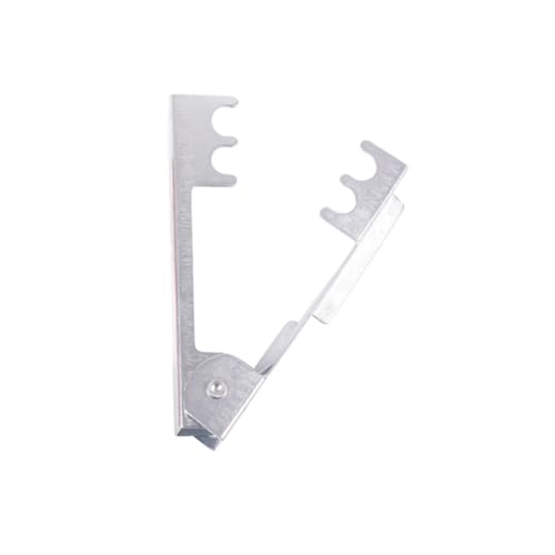Toyvian Einstellbare Thorn Pliers Silber Gartenwerkzeug für DIY Dornentferner und Rosenstiel Stripping Federgriff für Präzises Schneiden und Schonendes Entfernen von Stacheln und Blättern von Toyvian