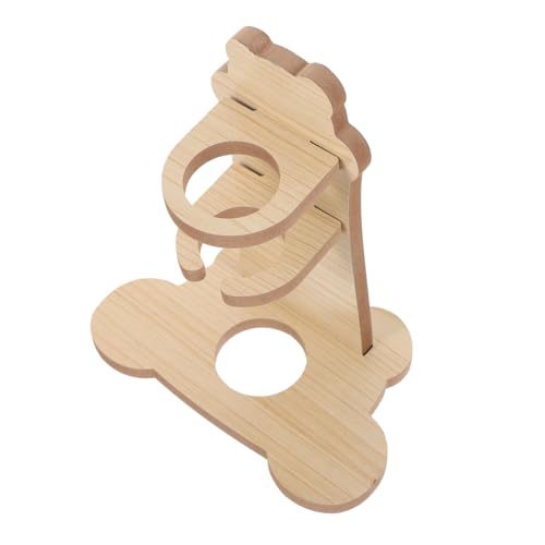 Toyvian Chinchilla Wasserhalter Verstellbarer Flaschenständer für Kaninchen Dekorativer Hamster Tränkehalter Zubehör für Kleintiere Sicherer Wasserflaschenhalter von Toyvian