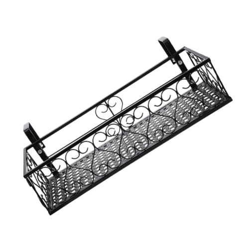 Toyvian Eisen Wand Blumenständer Hängender Pflanzhalter Balkon Geländer Balkonpflanztopf Halterung Robust Leicht Tragbar Praktisch Für Innen Außen Pflanzen Deko Toyvian Eisen Wand Blumenständer Hängender Pflanzhalter Balkon Geländer Balkonpflanztopf Halterung Robust Leicht Tragbar Praktisch Für Innen Außen Pflanzen Deko von Toyvian