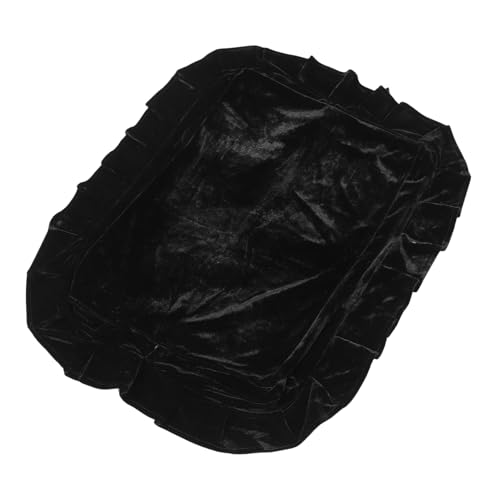 Toyvian Elastic Piano Stool Cover Staubschutz Bezüge für Klavier Beauty hocker Stretch Abdeckung Staubdicht Installieren Pflegeleicht Schwarz von Toyvian