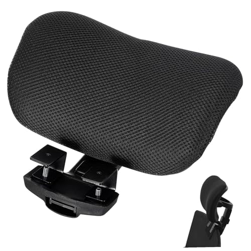 Toyvian Ergonomische Bürostuhl-kopfstütze mit Verstellbarem Nackenstützkissen Einfache Montage mit Clips Komfortable Unterstützung für Computerstuhl Entlastet Nacken und Erhöht Sitzkomfort von Toyvian