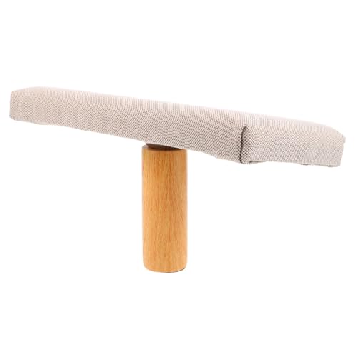 Toyvian Ergonomische Meditationsbank mit Weichem Sitzkissen Höhenverstellbarer Seiza kniesitz für Meditation Gebet und Balanceübungen Tragbarer Bequemlichkeit in Beige Geeignet Ab von Toyvian
