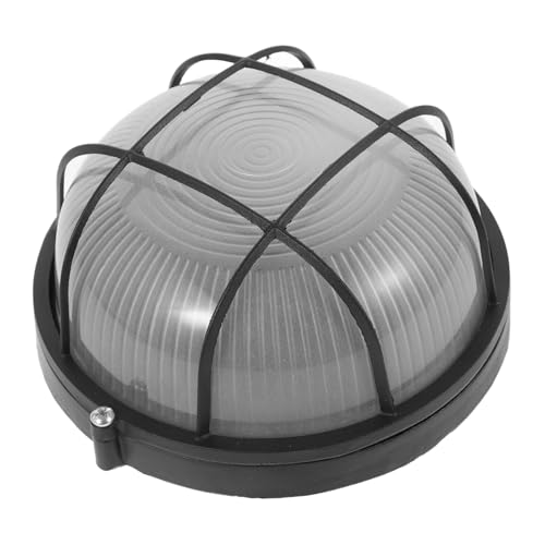 Toyvian Explosiongeschützte Feuchtraumgeeignete Sauna Wandlampe Kleine Runde LED Deckenleuchte Vielseitige Sauna Dampfbadbeleuchtung Einfache Installation Langlebiges Stilvolles Design von Toyvian