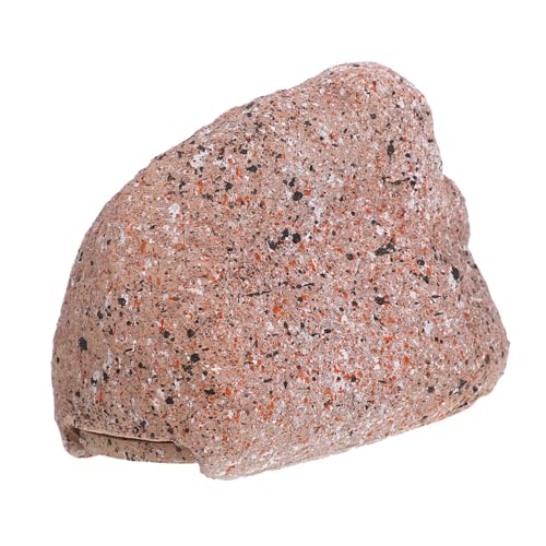 Toyvian Fake Rock Schlüsselversteck Realistische Schlüsselbox für Außenbereich Wetterfeste Aufbewahrungslösung für Ersatzschlüssel im Garten Terrasse Eingangsbereich von Toyvian