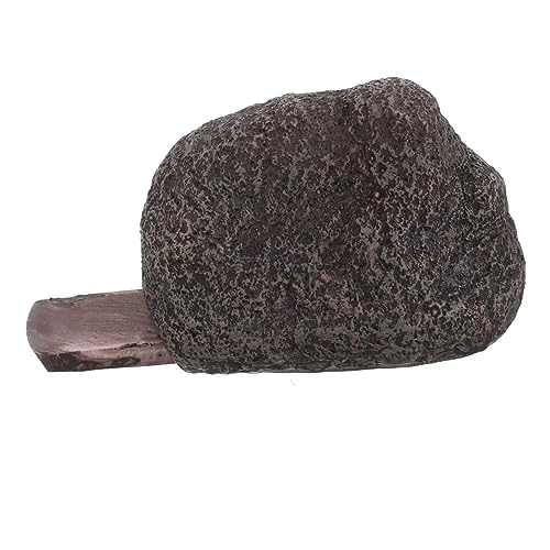 Toyvian Fake Rock Schlüsselversteck Wetterfester Schlüsselsafe für Außenbereiche Robuste Steinvorrichtung zur Sicheren Schlüsselaufbewahrung im Garten Moderner Schlüsselhalter Steinoptik von Toyvian