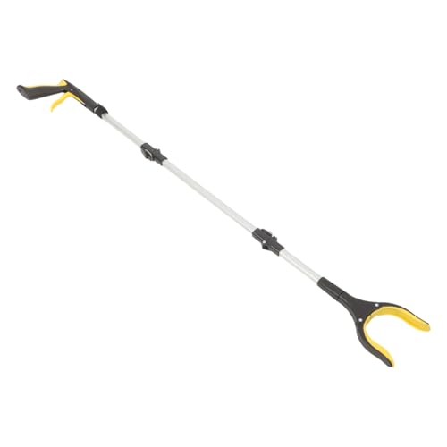 Toyvian Faltbare Müllzange Aluminiumgreifer Langlebig Greifhilfe Senioren Haushaltsreinigung Vielseitig Einsetzbar Praktische Abfallsammlung Gelb Dreifach Klappbar Toyvian Faltbare Müllzange Aluminiumgreifer Langlebig Greifhilfe Senioren Haushaltsreinigung Vielseitig Einsetzbar Praktische Abfallsammlung Gelb Dreifach Klappbar von Toyvian