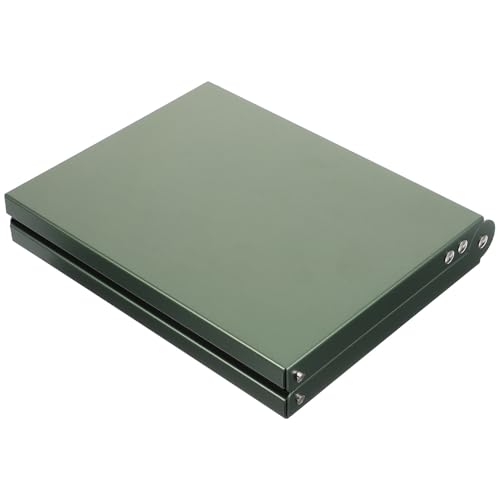 Toyvian Faltbarer Campingtisch aus Aluminiumlegierung Leichter Tragbarer Klapptisch für Outdoor Camping Picknick Grillen Kompakt und Schnell Zusammenklappbar für Garten Strand und Wandern von Toyvian