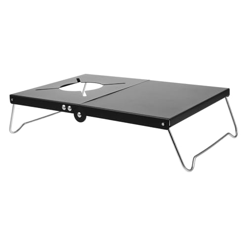 Toyvian Faltbarer Campingtisch für Outdoor Aktivitäten Stabiler und Sicherer Klapptisch für Camping und Kochen im Freien Leicht zu Transportieren Verstauen Vielseitig Einsetzbar von Toyvian