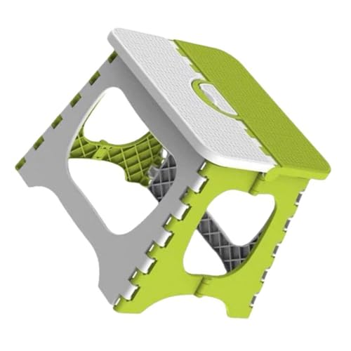 Toyvian Klappbarer Hocker Faltbar Tragbar Für Camping Angeln Garten Und Home Use Kleiner Stuhl Zusammenklappbar Leicht rutschfest von Toyvian