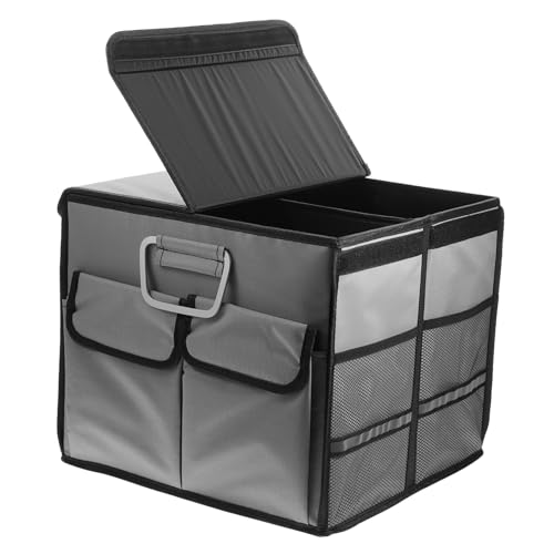 Toyvian Faltbarer Kofferraum Organizer Praktische Aufbewahrungsbox mit Deckel für Auto Picknick und Grillen Robustes Design Platzsparend und Langlebig Toyvian Faltbarer Kofferraum Organizer Praktische Aufbewahrungsbox mit Deckel für Auto Picknick und Grillen Robustes Design Platzsparend und Langlebig von Toyvian