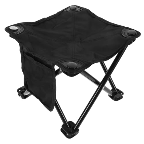Toyvian Faltbarer Outdoor Campingstuhl aus Oxford Stoff und Carbonstahl Leichter Tragbarer Klapphocker mit Hoher Tragkraft rutschfest Kompakt für Angeln Picknick Garten Reise und von Toyvian