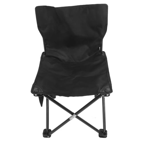 Toyvian Faltbarer Outdoor Klappstuhl Mittlere Tragbarer Angelstuhl Campingstuhl Robust für Garten BBQ Strand und Sportveranstaltungen von Toyvian