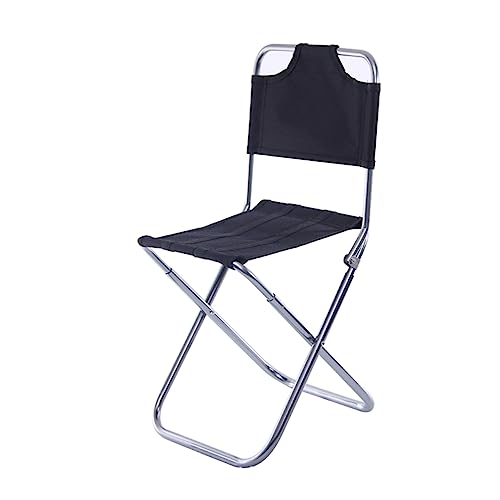 Toyvian Fischstuhlklapphocker Klappbarer Outdoor-Stuhl tragbare Hocker klappbarer Sitz Tragbarer Outdoor-Hocker zusammenklappbarer Hocker tragbare Stühle, klappbar von Toyvian