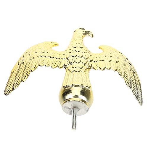 Toyvian Flaggenmast Adlerkopf Topper aus Robustem Material Wetterbeständig und Dekorativ Klassisches Adlerornament für Garten und Außenfahnen Einfacher Austausch für Beschädigte von Toyvian