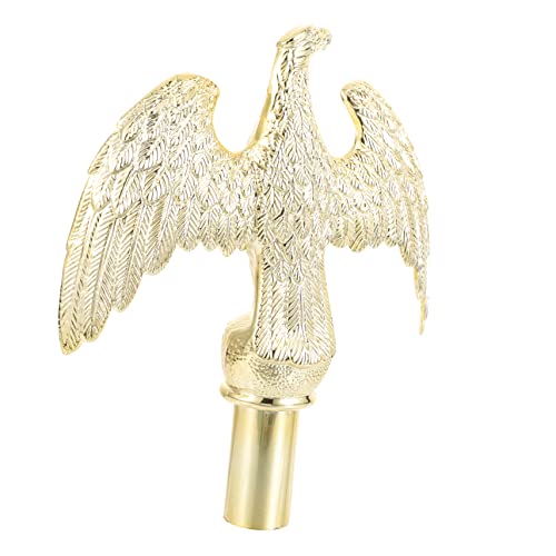 Toyvian Fahnenmast Adler Topper Ornament für Außenbereich Dekorative Adler Fahnenmastspitze Kunststoff Flaggenmast Zubehör für Garten und Veranstaltungen Toyvian Fahnenmast Adler Topper Ornament für Außenbereich Dekorative Adler Fahnenmastspitze Kunststoff Flaggenmast Zubehör für Garten und Veranstaltungen von Toyvian