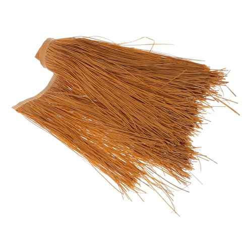 Toyvian Flammhemmendes Künstliches Reetdach Pe Simulierte Strohdachmatte Lebensechte Farbe und Form Witterungsbeständig für Gartenlauben und Tropische Outdoor Dekoration von Toyvian