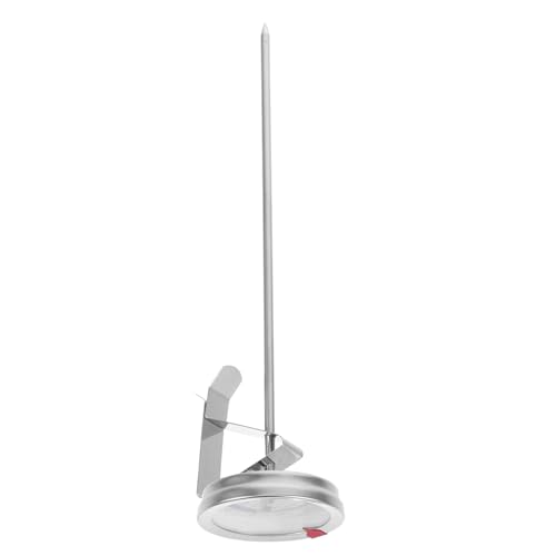 Toyvian Frittier und Süßigkeiten Thermometer mit Topfclip Sofort Ablese Fleischthermometer für Truthahn Bbq Grill und Öl Präzise Temperaturkontrolle für Küche Toyvian Frittier und Süßigkeiten Thermometer mit Topfclip Sofort Ablese Fleischthermometer für Truthahn Bbq Grill und Öl Präzise Temperaturkontrolle für Küche von Toyvian