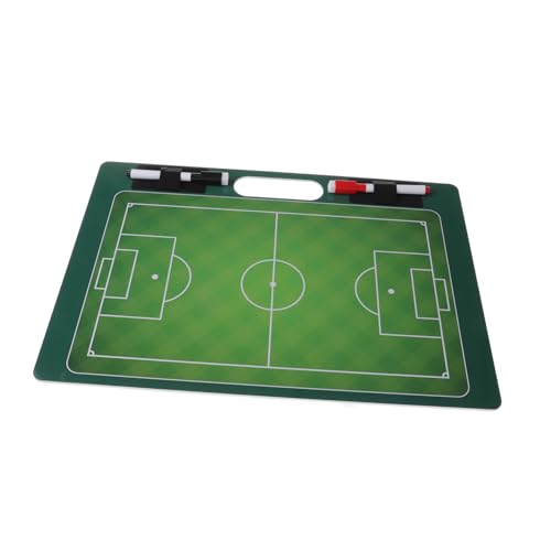 Toyvian Fußball Trainingsboard PVC Material Taktikbrett für Trainer Doppelseitige Tafel für Hallenfußball Tragbar Langlebig und Praktisch Toyvian Fußball Trainingsboard PVC Material Taktikbrett für Trainer Doppelseitige Tafel für Hallenfußball Tragbar Langlebig und Praktisch von Toyvian