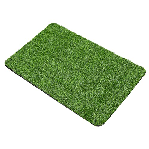 Toyvian Fußmatte Künstlichem Gras rutschfeste Schmutzfangmatte mit TPR Rückseite Wasserabweisend für Außenbereich Eingang Haustür Patio von Toyvian