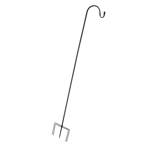 Toyvian Garten Pflanze Hängender Haken Rostfreier Shepherd Hook für Blumenampeln Laternen Vogelhäuser Gartenaccessoire Höhe Abnehmbar Toyvian Garten Pflanze Hängender Haken Rostfreier Shepherd Hook für Blumenampeln Laternen Vogelhäuser Gartenaccessoire Höhe Abnehmbar von Toyvian
