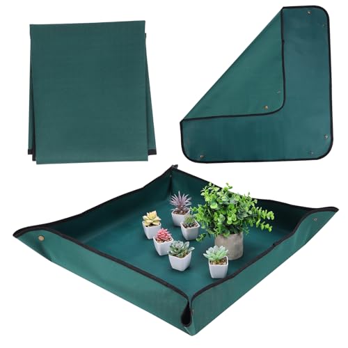Toyvian Gartenarbeitsmatte für Pflanzen Dicke Umtopfmatte für Innenpflanzen und rutschfest für Umtopfen Gießen und Pflegen von Sukkulenten von Toyvian
