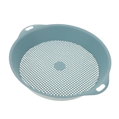 Toyvian Gartenboden -siebwerkzeuge Bonsai-bodensieb Boden Sieben Maschensieb Handheld Dirt Sifter Komposterde Sieb Gartenbodenfilter Sandbodensieb Bodensieb Gartenbodensieb Blau von Toyvian