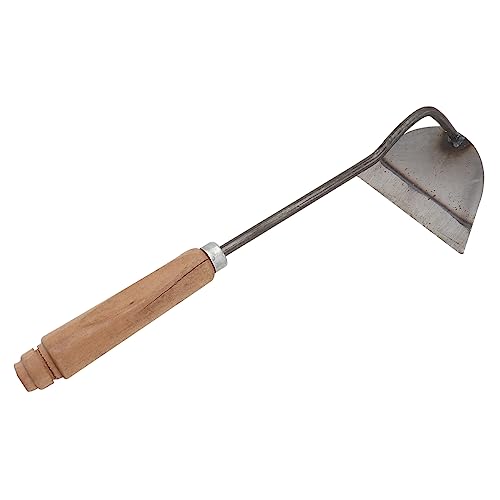 Toyvian Gartenhacke mit Holzgriff Werkzeug zum Jäten und Pflanzen Robustem für Tägliche Gartenarbeit Leicht und Benutzerfreundlich von Toyvian