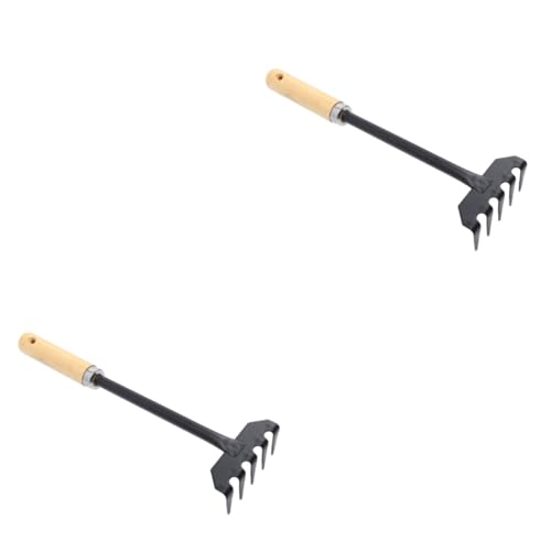 Toyvian Gartenrechen Kleiner Handrechen Gartenwerkzeug Rechen Für Gras Mini Gartenrechen Kleine Handrechen Für Die Gartenarbeit Rechenwerkzeug Mini Handrechen Kleiner Tragbarer von Toyvian