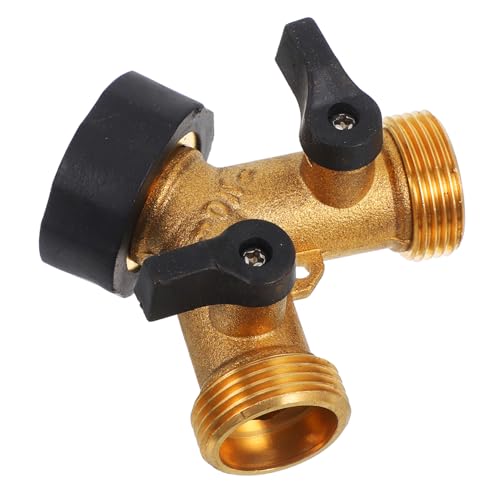 Toyvian Gartenschlauch Splitter mit Verstellbarem Wasserdruck und Durchflussrate Y Verteiler für Waschmaschinen für Gleichzeitige Nutzung Mehrerer Geräte Einfach Toyvian Gartenschlauch Splitter mit Verstellbarem Wasserdruck und Durchflussrate Y Verteiler für Waschmaschinen für Gleichzeitige Nutzung Mehrerer Geräte Einfach von Toyvian