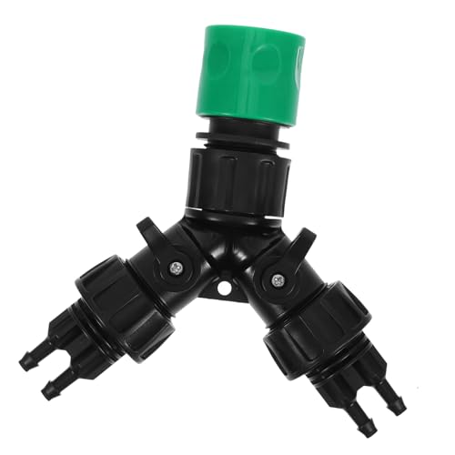 Toyvian Gartenschlauch Verteiler für Tropfbewässerungsschläuche Gewindeadapter für Automatische Bewässerung Kompatibel mit Gewächshaus und Außenbereichen Effiziente Wasserverteilung und Toyvian Gartenschlauch Verteiler für Tropfbewässerungsschläuche Gewindeadapter für Automatische Bewässerung Kompatibel mit Gewächshaus und Außenbereichen Effiziente Wasserverteilung und von Toyvian