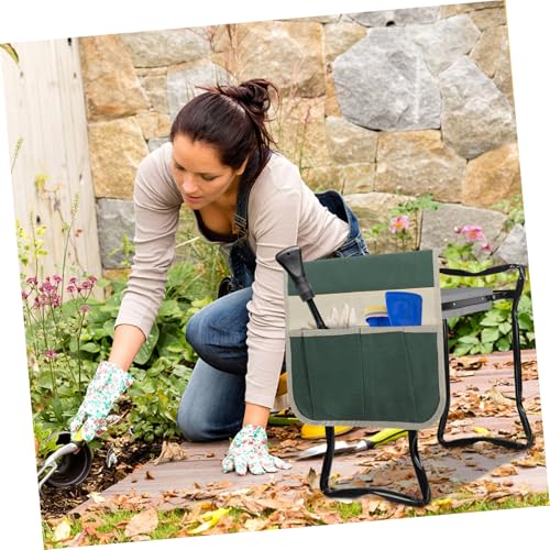 Toyvian Gartentasche aus Oxford Robuste Kniebank mit Werkzeugfach Multifunktionale Gartentasche für Gartenarbeit Praktisch und Langlebig Geeignet für Gartengeräte und Trolley Halterung Toyvian Gartentasche aus Oxford Robuste Kniebank mit Werkzeugfach Multifunktionale Gartentasche für Gartenarbeit Praktisch und Langlebig Geeignet für Gartengeräte und Trolley Halterung von Toyvian