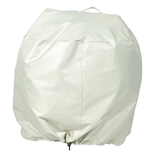 Toyvian Gas BBQ Grillabdeckung wasserdichte Abdeckhaube für Grill mit Zugband für Outdoor BBQ und Camping Langlebig zu Installieren und Waschbeständig von Toyvian
