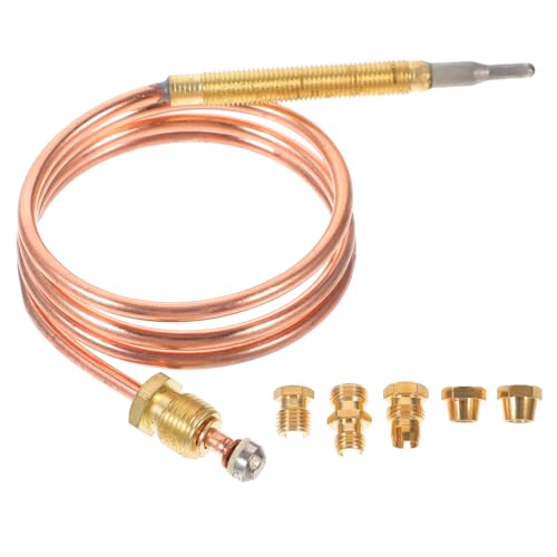 Toyvian Gas Kamin Thermoelement Universelles Herd Thermoelement für Präzise Temperaturregelung Sicherheitsabschaltung bei Flammendurchschlag Geeignet für und Heizgeräte Toyvian Gas Kamin Thermoelement Universelles Herd Thermoelement für Präzise Temperaturregelung Sicherheitsabschaltung bei Flammendurchschlag Geeignet für und Heizgeräte von Toyvian