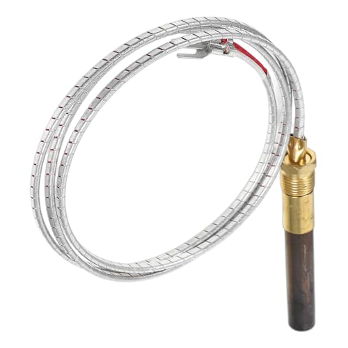 Toyvian Gas Thermoelement Aluminiumummantelter Draht für Gas Wassererhitzer Kamin Heizstrahler Sicherheitssensor für Langlebig und Hitzebeständig Toyvian Gas Thermoelement Aluminiumummantelter Draht für Gas Wassererhitzer Kamin Heizstrahler Sicherheitssensor für Langlebig und Hitzebeständig von Toyvian