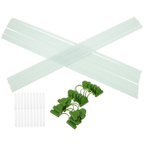 Toyvian Gewächshaus Pflanzenstütze Bögen mit Kunststoffverbindern Folienklammern Leicht Rostfrei für Frostschutz Vogelschutz Mini Gewächshaus Garten Tunnel Toyvian Gewächshaus Pflanzenstütze Bögen mit Kunststoffverbindern Folienklammern Leicht Rostfrei für Frostschutz Vogelschutz Mini Gewächshaus Garten Tunnel von Toyvian