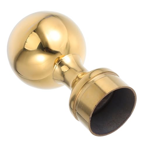 Toyvian Goldener Flaggenmast Kugel Topper aus Metall Wetterfeste Endkappe und Ersatz für Standard Flaggenstöcke Leichtes Design für Paraden Garten und Eventdekoration Toyvian Goldener Flaggenmast Kugel Topper aus Metall Wetterfeste Endkappe und Ersatz für Standard Flaggenstöcke Leichtes Design für Paraden Garten und Eventdekoration von Toyvian