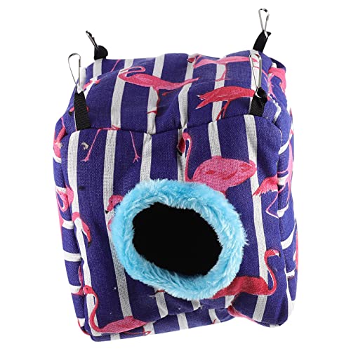 Toyvian Goldenes Blumennest drinnen Hamsterbett-Versteck Haustiere Versteck für Meerschweinchen Verstecke Ratte Meerschweinchenheim Haustierkäfig-Hängematte Baumwolle Black von Toyvian