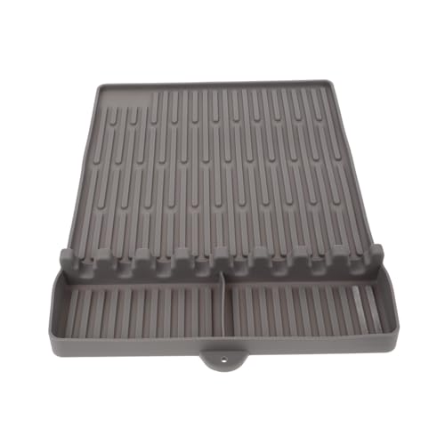 Toyvian Grillmatte Hitzebeständig bis Vielseitige Grill Kochunterlage für Fleisch Fisch Gemüse Bpa frei Robust und Wiederverwendbar für Gasgrill Elektrogrill Backofen von Toyvian