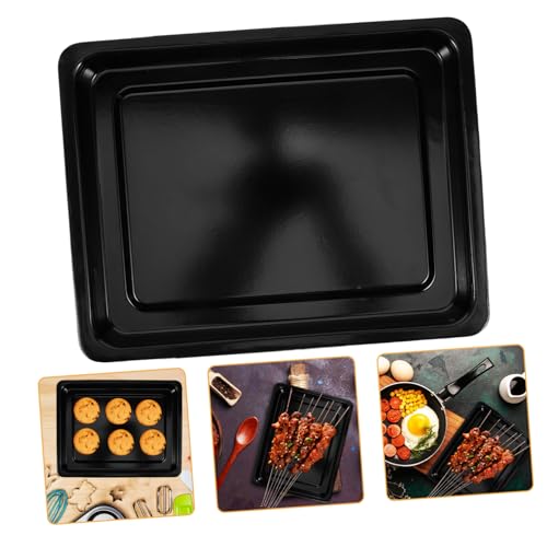 Toyvian Grillplatte Backformen Porzellan Geformt Rechteckig Braten Kuchenform Aluminium Ofenpfannen Backen Backschalen Emailliert Backform Für Den Ofen Emaille Black Toyvian Grillplatte Backformen Porzellan Geformt Rechteckig Braten Kuchenform Aluminium Ofenpfannen Backen Backschalen Emailliert Backform Für Den Ofen Emaille Black von Toyvian