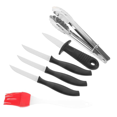 Toyvian Grillwerkzeug Set Tragbare BBQ Utensilien mit Holzgriff Teiliges Set für Camping und Picknick Ostrausheber rutschfest und Leicht zu Transportieren Toyvian Grillwerkzeug Set Tragbare BBQ Utensilien mit Holzgriff Teiliges Set für Camping und Picknick Ostrausheber rutschfest und Leicht zu Transportieren von Toyvian