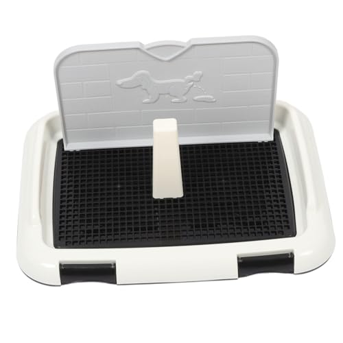 Toyvian Große Hundetoilette mit Spritzschutz Robustes Kunststoff Mesh Tablett für Welpentraining Rutschfestes Haustier Wc Geeignet für Innenräume und Kleine bis Große Hunde Toyvian Große Hundetoilette mit Spritzschutz Robustes Kunststoff Mesh Tablett für Welpentraining Rutschfestes Haustier Wc Geeignet für Innenräume und Kleine bis Große Hunde von Toyvian